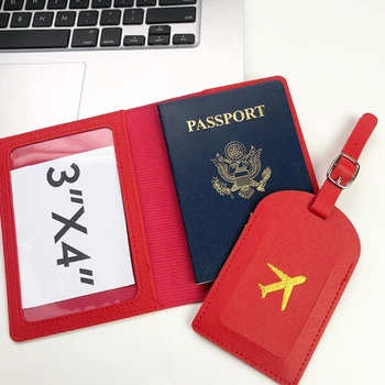 Обложка для паспорта из искусственной кожи для женщин, мужской кошелек, сумка, держатель для кредитной карты, бортовой кошелек, аксессуары для путешествий