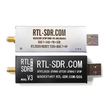 8-Разрядный Радиоприемник RTLSDR Blog Программно-определяемый Радиоприемник RTL USB-Тюнеры TCXO 1PPM для Радио