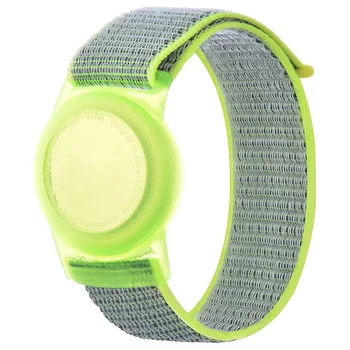 Детский браслет, совместимый с Apple AirTag, защитный чехол для Airtag, держатель GPS-трекера с нейлоновым браслетом E