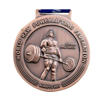 Оптовая Продажа Медалей Спортивных событий 2023 года Марафон Тяжелая атлетика Баскетбол Памятные Медали