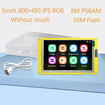ESP32-S3 HMI 8M PSRAM 16M Flash Arduino LVGL Wi-Fi и Bluetooth 5 