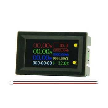 20A 9 В 1 IPS LCD Напряжение Ток Мощность Энергия Вольтметр Амперметр Многофункциональный тестер