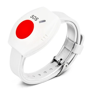 Тревожная кнопка RF 315 МГц SOS Аварийная кнопка Будильник для пожилых людей Часы Браслет для пожилых людей GSM Домашняя охранная сигнализация