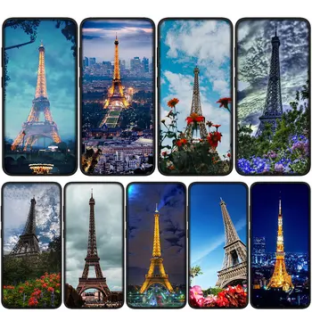 Любовь Париж Эйфелева башня розовый Корпус для VIVO Y11 Y12 Y15 Y17 Y20 Y21 Y33S Y31 Y52S Y51 Y53 Y70 Y74S Y76 Y75 T1 Чехол для Телефона