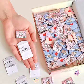 99 Обещаний / Благословений / Списков дел, набор мини-открыток с любовными письмами, сделанные своими руками Подарки-сюрпризы, Набор любовных конвертов Ручной работы