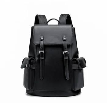 Новый Мужской Женский рюкзак большой емкости, водонепроницаемые кожаные рюкзаки для мальчиков и девочек, школьная сумка для студентов, рюкзак для ноутбука