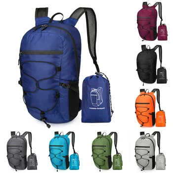 2024 новый mochilas непроницаемый дышащий открытый складной рюкзак для путешествий и отдыха Легкий рюкзак для мальчиков и женщин