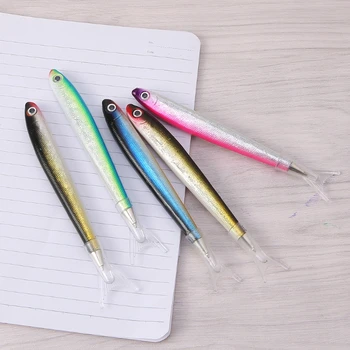 Новинка, шариковая ручка в форме рыбки, мини-ручка для письма для взрослых