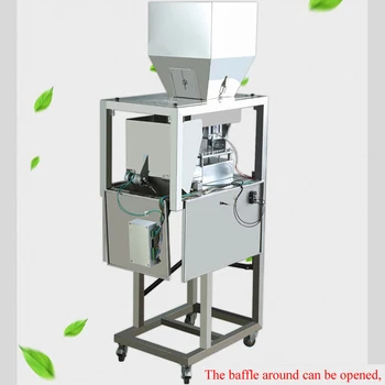 Автоматическая машина для взвешивания порошкообразных частиц Для фасовки 5-500 г пищевых семян, оборудование для фасовки кофейных зерен в гранулы