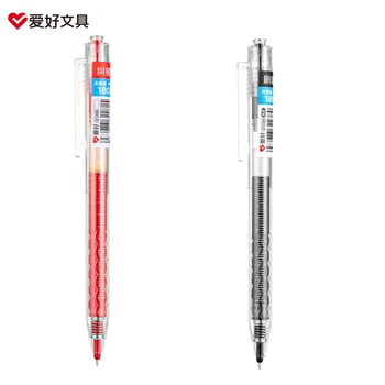 Шариковые ручки-роллеры с особо тонкой заточкой 0,5 мм, прямые жидко-гелевые ручки для письма 594A