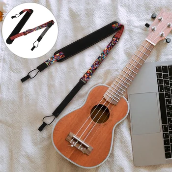 Ремешок для гавайской гитары, шейный ремешок, Ручной музыкальный инструмент, Портативная прочная Гавайская гитара из хлопка