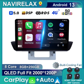Android 13 Автомобильный Радио Мультимедийный Видеоплеер Для Mazda BT50 2012-2018 Bluetooth 2 Din Carplay Автоматическая Навигация GPS DSP
