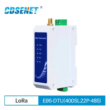Модем LoRa RS485 Modbus 433 МГц 22dBm CDSENET E95-DTU (400SL22P-485) Беспроводная радиостанция с защитой от помех на расстоянии 5 км