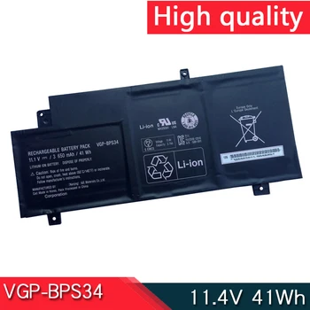 Новый аккумулятор для ноутбука VGP-BPS34 BPL34 11,4V 41Wh Для SONY Vaio Fit 15 SVF15A SVF14A SVF14AC1QU SVF15A1ACXB/ACXS/BCXB/BCXS/CCXB/DPXB