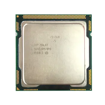 I5-760 для Intel Core CPU i5 760 Четырехъядерный Четырехпоточный процессор LGA 1156 Компьютерный процессор 2,8 ГГц 8 М 95 Вт