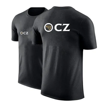 Czeska Zbrojovka 2023 Мужские Новые летние быстросохнущие спортивные футболки с коротким рукавом для фитнеса, бега, Дышащая спортивная одежда, топы