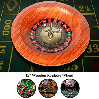Набор деревянных колес для игры в рулетку, проигрыватель для бинго, настольные игры для отдыха, развлечения, казино, Пение, вечеринка, игры в бинго Для взрослых