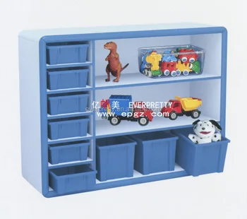 Современная мебель для дома Шкаф для хранения комиксов с коробками для детей
