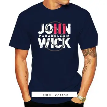 Новая Черная футболка John Wick Chapter 3 V3 S-3XL С коротким рукавом, Летняя Повседневная Мужская Футболка Хорошего качества, Мужская Футболка, Последний ПЛЮС РАЗМЕР