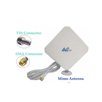 4G LTE Antenne Dual Mimo 35dBi Сеть С Высоким Коэффициентом Усиления Ethernet Наружная Антенна Приемник Сигнала Усилитель-Бустер для Мобильного Маршрутизатора