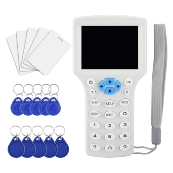 Считыватель копировальных устройств RFID NFC с 10 частотным программатором для ID IC-карты/брелока и системы контроля доступа с UID-ключом 13,56 МГц Прочный