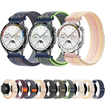 20мм 22мм Нейлоновый ремешок для Huawei Watch GT4/3 /2 Pro 46мм Браслет для рукоделия Samsung Watch 6 5 4 3 Amazfit GTR/GTS Band
