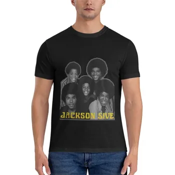 летняя модная футболка для мужчин Jackson 5, футболка с графическим рисунком, мужские высокие футболки, футболки для мужчин, хлопок