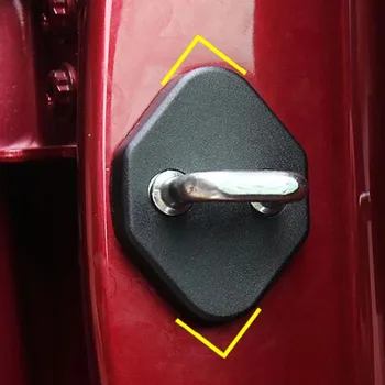 Стайлинг Кузова Автомобиля Внутренний Пластиковый Антикоррозийный Водонепроницаемый Дверной Замок Ключи Крышка С Пряжкой Для Mazda CX-30 CX30 2020 2021 2022 2023