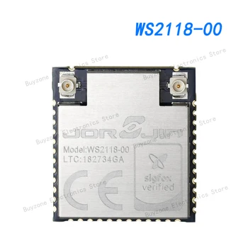 WS2118-00 Общий модуль приемопередатчика ISM 1 ГГц Sigfox 868 МГц ~ 923 МГц Антенна в комплект не входит