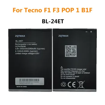 Высококачественный Аккумулятор Телефона BL 24ET 2400mAh Для Tecno F1 F3 POP 1 B1F BL-24ET Bateria Batteries