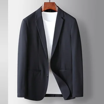 Lin2876-Мужские деловые костюмы черный тонкий серый