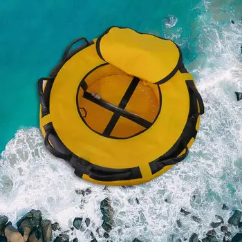 Буй для погружения, флуоресцентно-желтый Сигнальный поплавок для оборудования для плавания на лодках