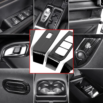 Черный для GWM Haval DARGO 2022 Автомобильные аксессуары Внутренняя отделка воздуховода коробки передач Центральной консоли