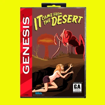 IT Came From The Desert MD Игровая карта 16 бит США Чехол для картриджа игровой консоли Sega Megadrive Genesis
