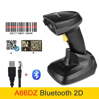 Bluetooth Сканер штрих-кода, qr-код, беспроводной 2d считыватель штрих-кода, ручной сканер штрих-кода, Беспроводной сканер штрих-кода с базой
