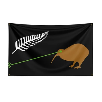 Флаг Новой Зеландии 3x5, украшенный полиэстером, другой баннер для декора 1