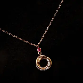 Европа Высококачественное цветное ожерелье из хрусталя цвета: золотистый, серебристый, Роскошный Женский Дизайнерский бренд ювелирных изделий