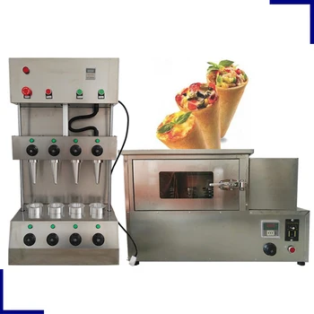 Автоматическая машина для изготовления конусных прессов, печь для приготовления основы для пиццы, Продажа машины для приготовления конусов для пиццы в ресторане