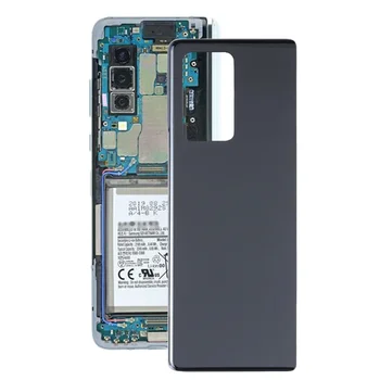 Стеклянная задняя крышка аккумулятора для Samsung Galaxy Z Fold2 5G SM-F916B Замена задней крышки корпуса телефона