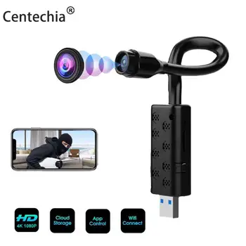 Мини-камера Full Hd 1080p, Видеомагнитофон меньшего размера, Беспроводная камера ночного видения, домашняя охрана, детская WiFi-камера с функцией обнаружения движения