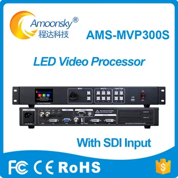 Полноцветный Видеопроцессор со Светодиодным дисплеем AMS MVP300S С TS802D S2 Сравнивает Видеоконтроллер Vdwall LVP100 LVP300