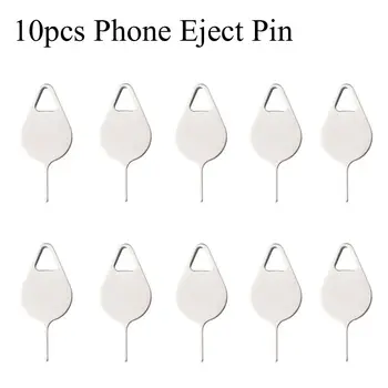 Инструменты для извлечения Pin-кода из телефона Лоток для SIM-карт Открывалка для игл для удаления pin-кода из смартфона Выталкивающая Игла для карт Pin-код для извлечения телефона