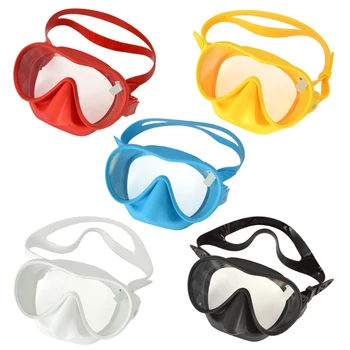 Маска для дайвинга, силиконовые противотуманные очки для подводного плавания, Подводная маска