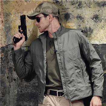 Водонепроницаемая тактическая куртка для мужчин, для поездок на работу по городу, Дышащая Износостойкая куртка-бомбер, Армейские куртки, мужские уличные куртки для стрельбы в стиле милитари