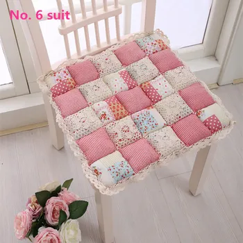 Подушка для стула с цветочным рисунком, противоскользящая подушка для сиденья, 4 цвета, подушка для домашнего офисного стула, Зимняя подушка для сиденья дивана, дышащий коврик для стула